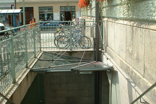 Eingangsuberdachung Hofbraeukeller