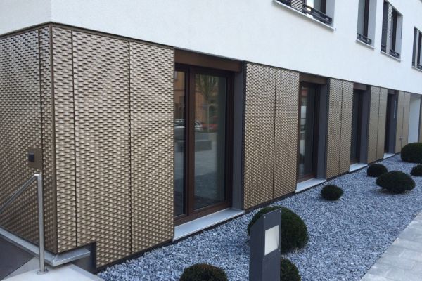 Fassadenverkleidung Streckmetall